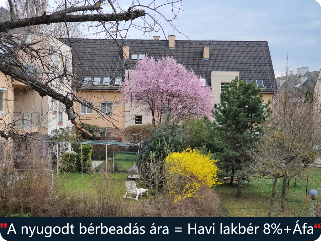 Ingatlankezelés Budapesten - Lakáskezelői díj: A nyugodt bérbeadás ára = Havi lakbér 8%+ÁFA